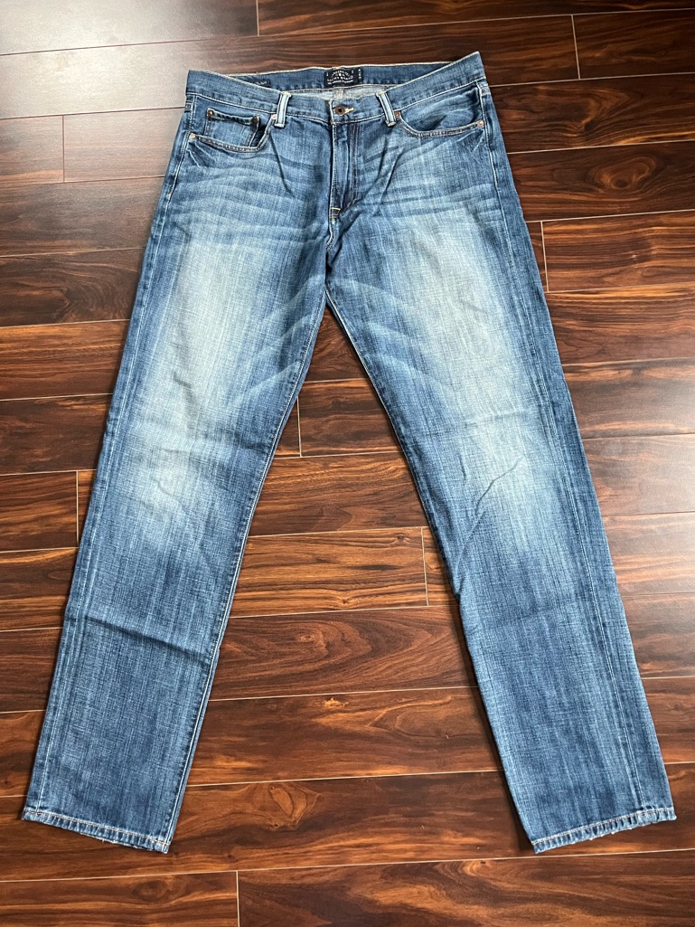 Lucky Brand Mens221 Original Straight Blue Jeans 36 X 36
